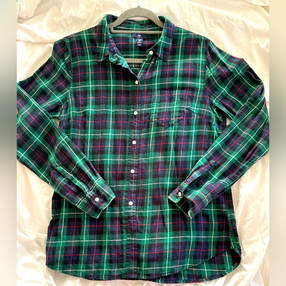 Gap plaid shirt